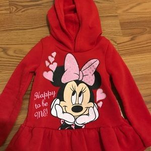 Toddler girls Minnie Mouse sweat shirt